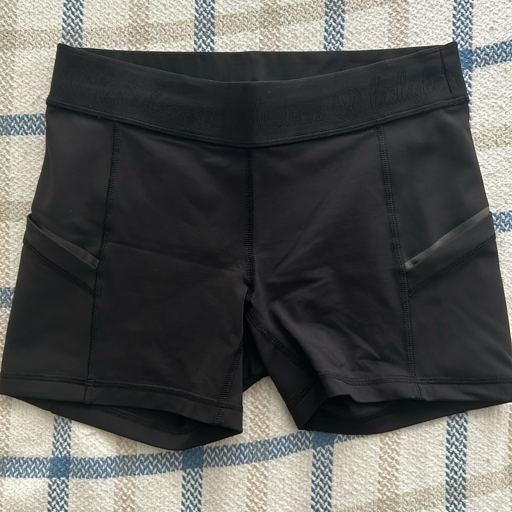 Lululemon black shorts NWOT